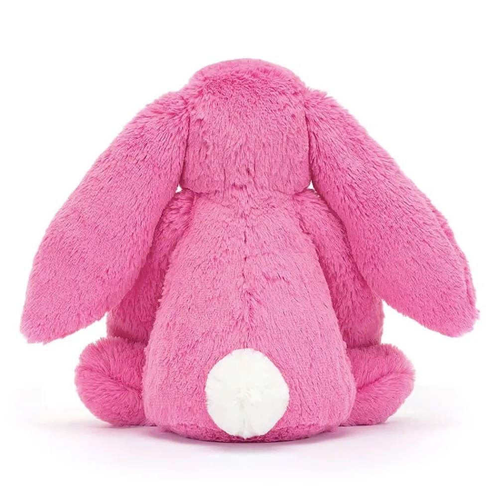 Jellycat Bashfuls^Knuffel Konijn Bashful Hot Pink Bunny Original (Medium)