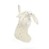 Jellycat Bashfuls|Jingle Jingle Kerst^Knuffel Konijn Bashful Twinkle Bunny Stocking