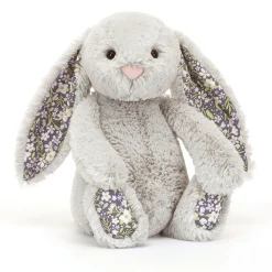 Jellycat Blossoms^Knuffel Konijn Blossom Silver Bunny Bloom  31 cm