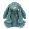 Jellycat Bashfuls^Knuffel Konijn Bashful Luxe Bunny Azure Big