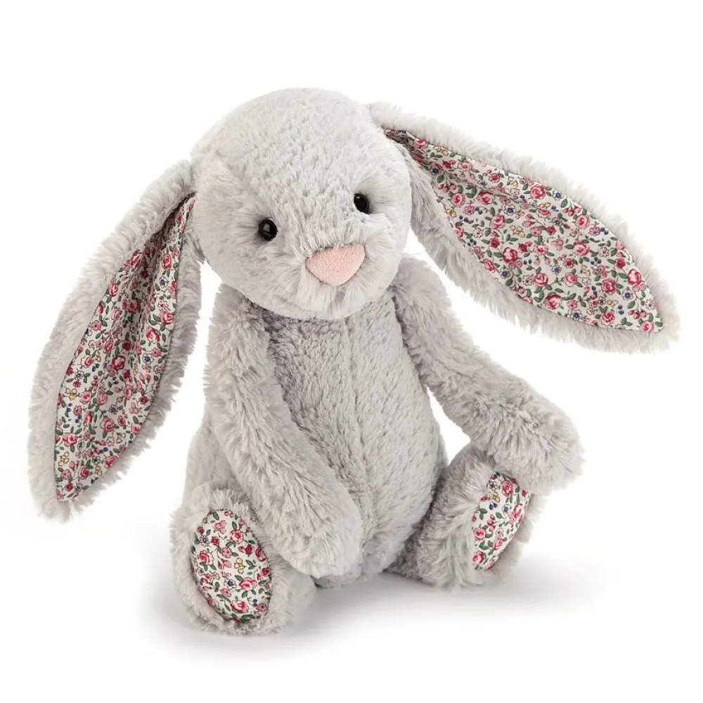 Jellycat Blossoms^Knuffel Konijn Blossom Silver Bunny