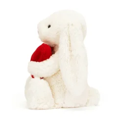 Jellycat Bashfuls^Knuffel Konijn Bashful Bunny with Heart Original 31 cm