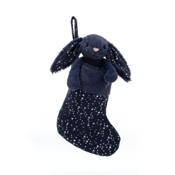 Jellycat Bashfuls|Jingle Jingle Kerst^Knuffel Konijn Bashful Stardust Bunny Stocking