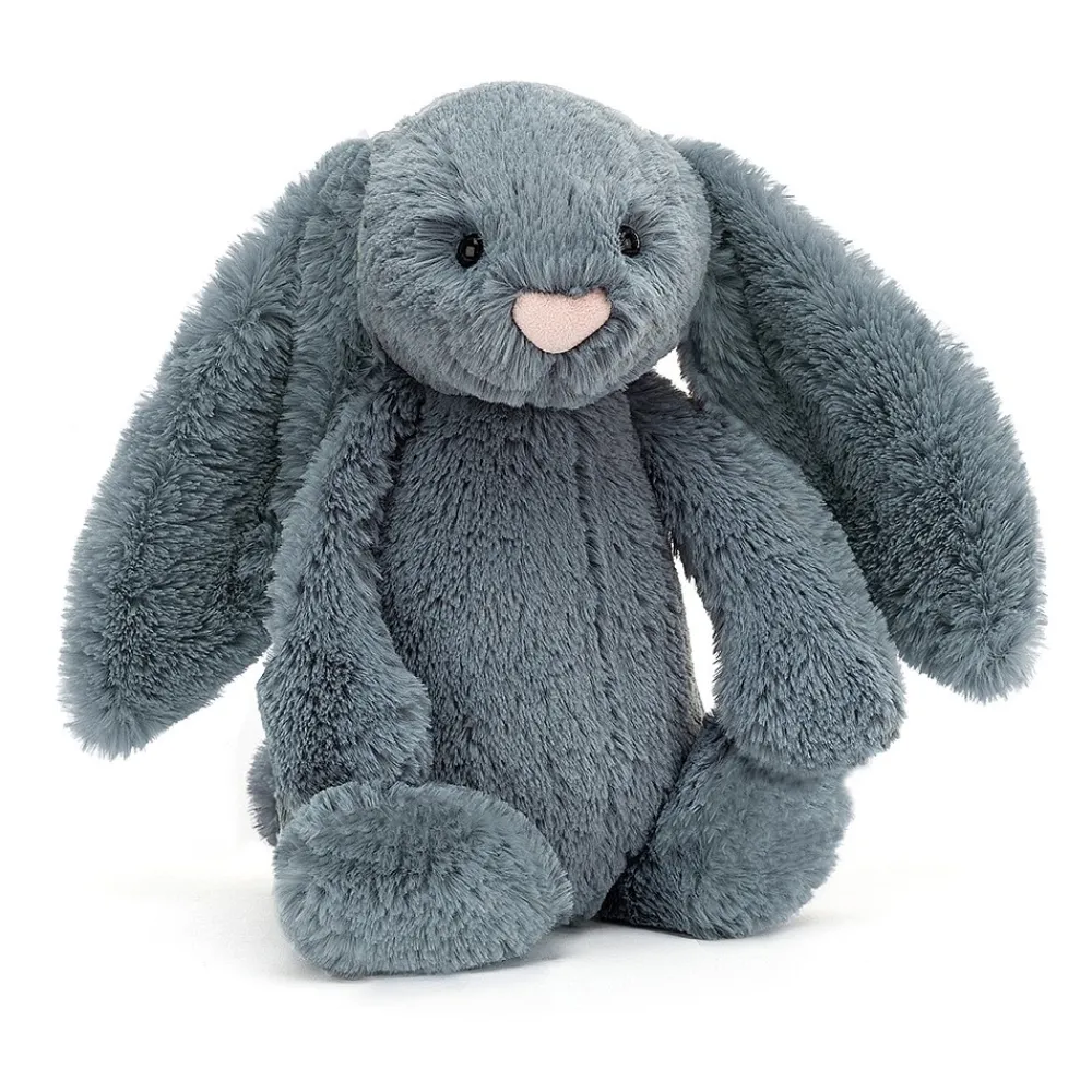 Jellycat Bashfuls^Knuffel Konijn Bashful Dusky Blue Bunny Medium