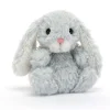 Jellycat Little Legs^Knuffel Konijn Yummy Bunny Silver