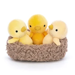 Jellycat Little Legs|Bekijk Alles^Knuffel Kuikens Nesting Chickies