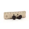 Jellycat Colourful & Quirky^Knuffel Liniaal Smart Stationery Ruler Small