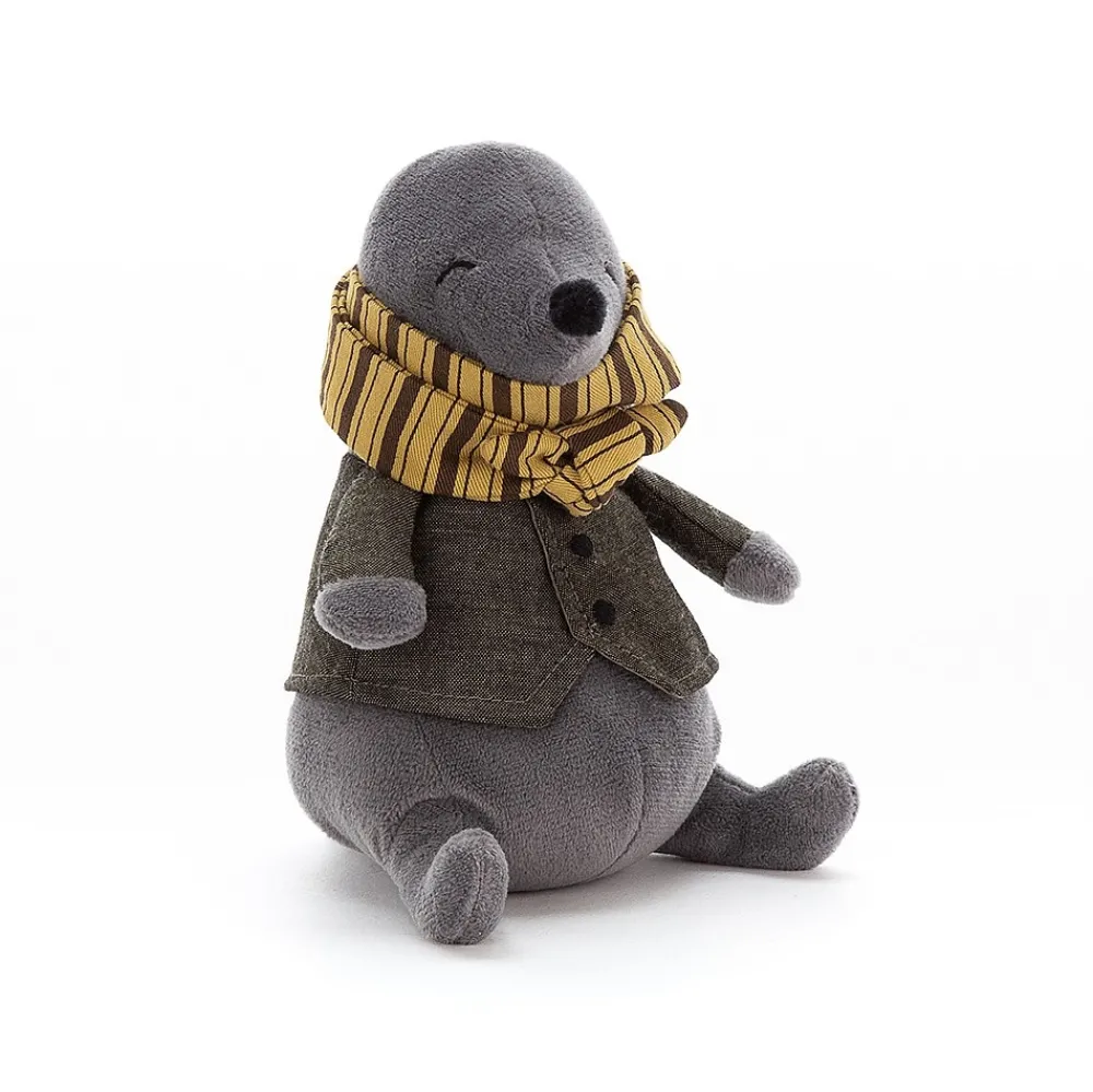 Jellycat Dressed To Impress^Knuffel Mol Riverside Rambler Mole