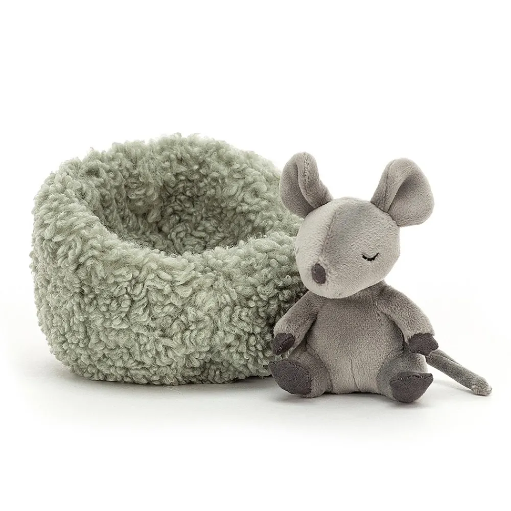 Jellycat Little Legs^Knuffel Muis Hibernating Mouse