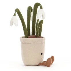 Jellycat Amuseables|Food & Drink^Knuffel Plant Sneeuwklokje Amuseable Snowdrop
