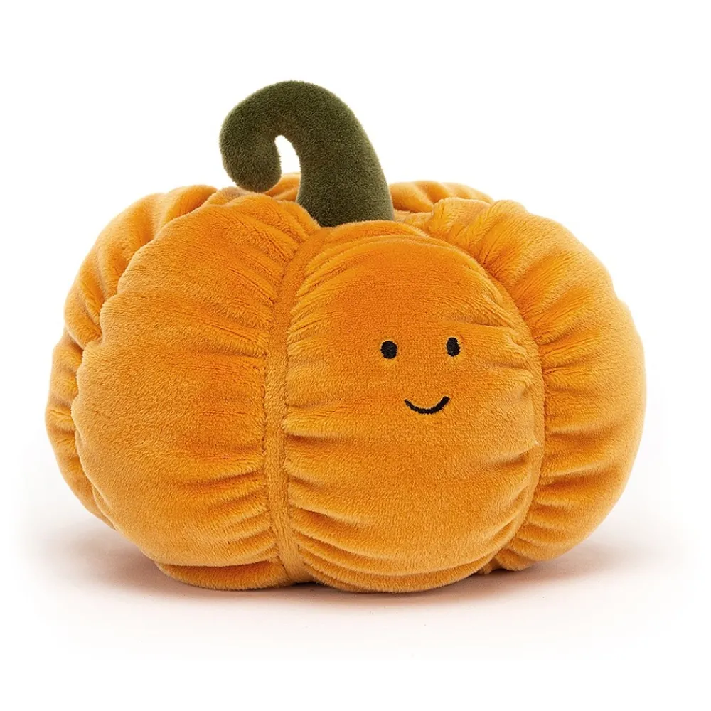 Jellycat Food & Drink^Knuffel Pompoen Vivacious Vegetable Pumpkin