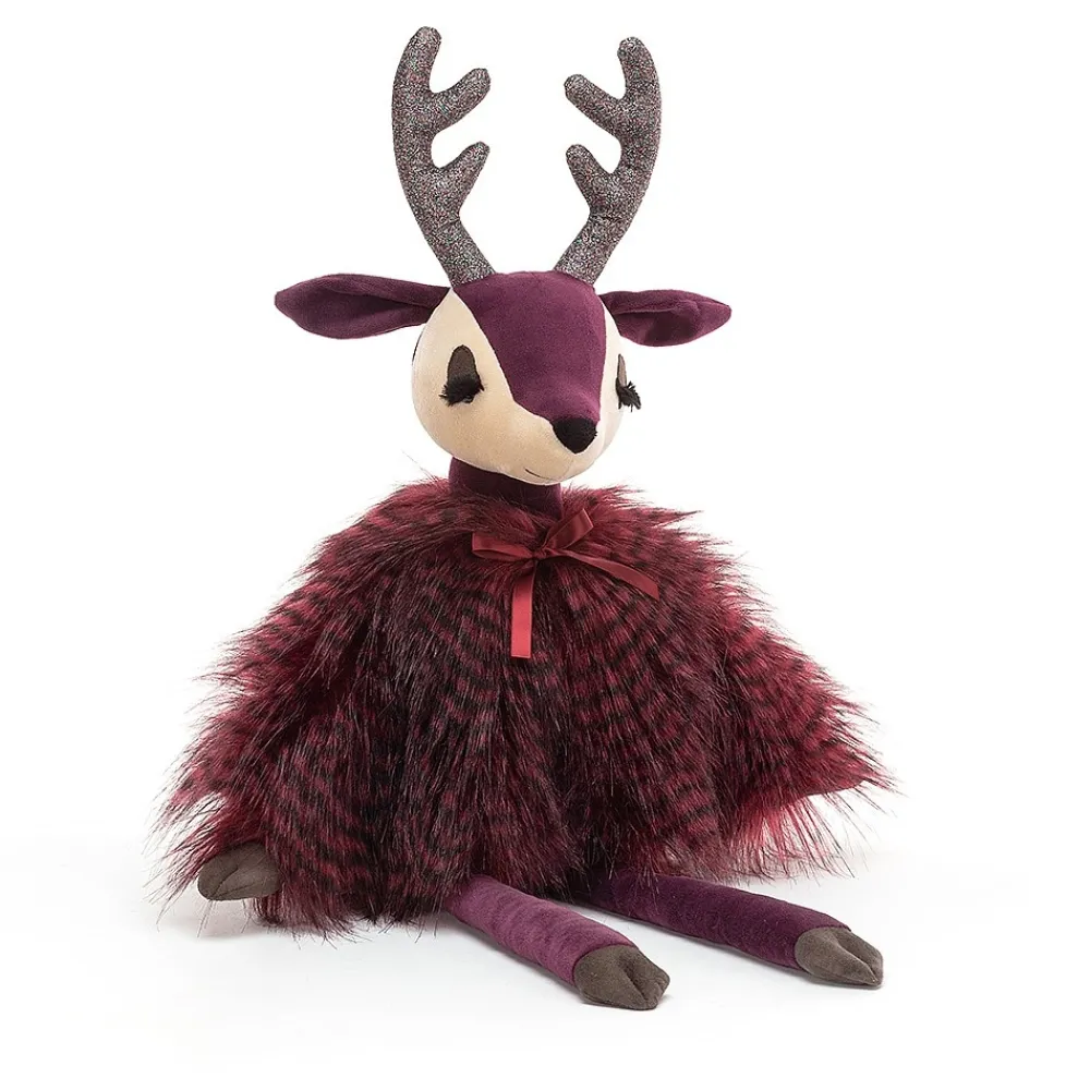 Jellycat Jingle Jingle Kerst|Kerstcadeautjes^Knuffel Rendier Viola Reindeer Medium