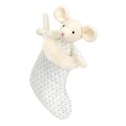 Jellycat Winter Wonderland^Knuffel Shimmer Stocking Mouse
