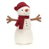 Jellycat Kerst^Knuffel Sneeuwpop Teddy Snowman Large