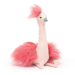 Jellycat Colourful & Quirky^Knuffel Struisvogel Fou Fou Ostrich