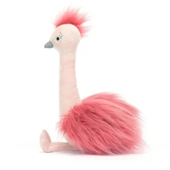 Jellycat Colourful & Quirky^Knuffel Struisvogel Fou Fou Ostrich