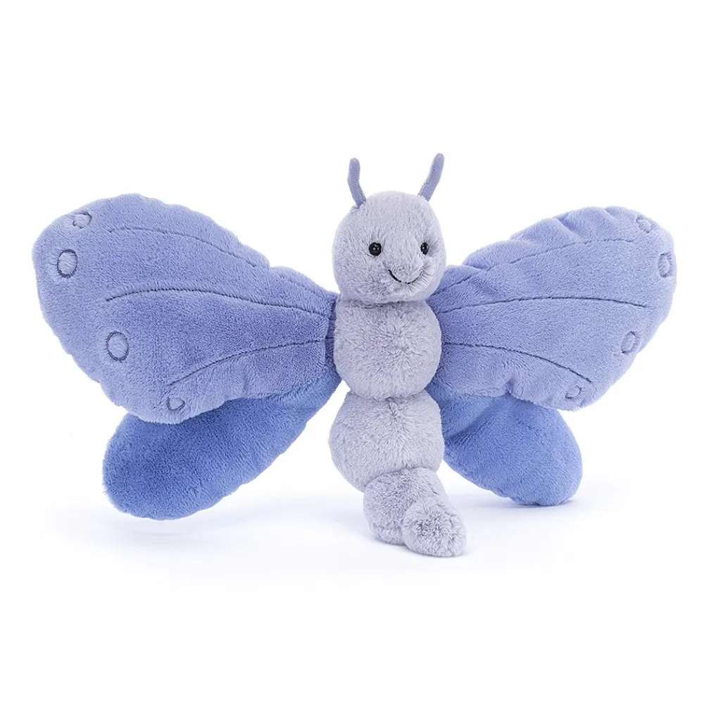 Jellycat Colourful & Quirky^Knuffel Vlinder Bluebell Butterfly