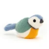 Jellycat Pocket Pals^Knuffel Vogel Mees