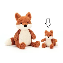 Jellycat Little Legs^Knuffel Vos Peanut Fox Small
