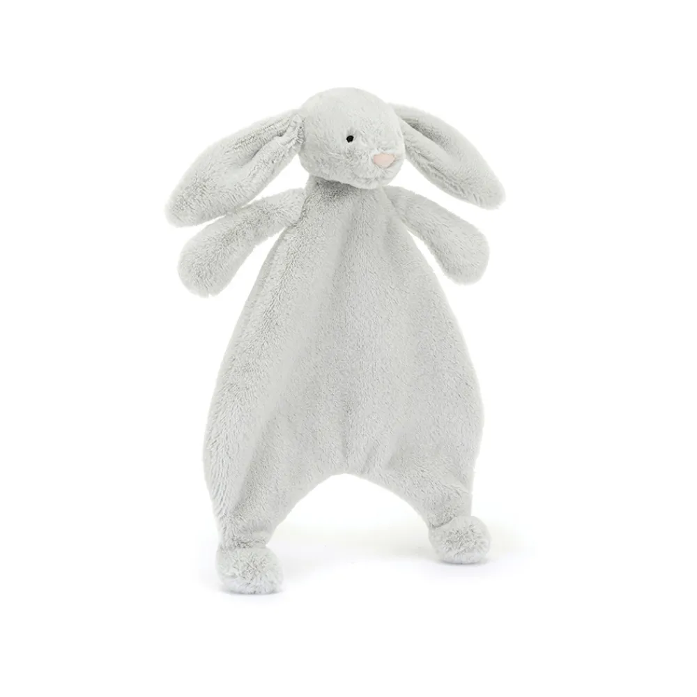 Jellycat Baby Jellycat^Knuffeldoek Bashful Silver Bunny Comforter