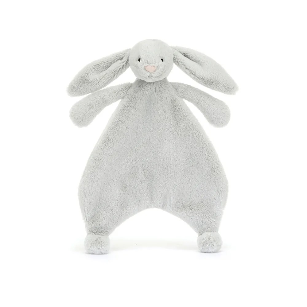 Jellycat Baby Jellycat^Knuffeldoek Bashful Silver Bunny Comforter