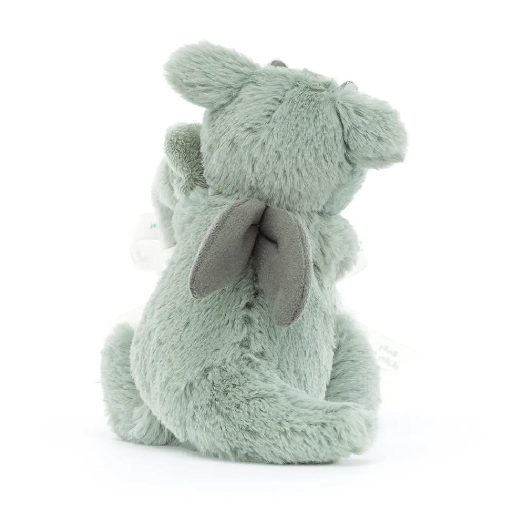 Jellycat Baby Jellycat^Knuffeldoek Bashful Dragon Soother