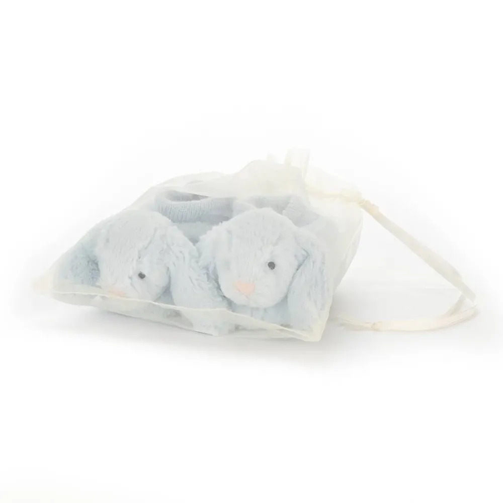 Jellycat Bashfuls|Kraamcadeaus^Slofjes Bashful Blue Bunny Booties
