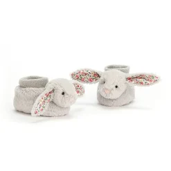 Jellycat Blossoms|Kraamcadeaus^Slofjes Blossom Silver Bunny Booties
