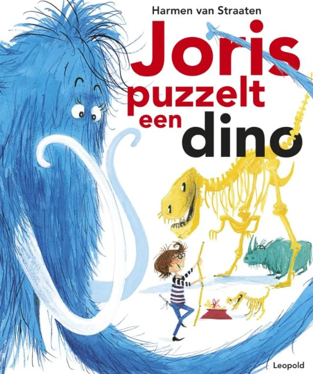 Uitgeverij Leopold Prentenboeken^Joris puzzelt een dino