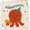 Bora Wenskaarten^Kaart met envelop Hieperdepiep octo