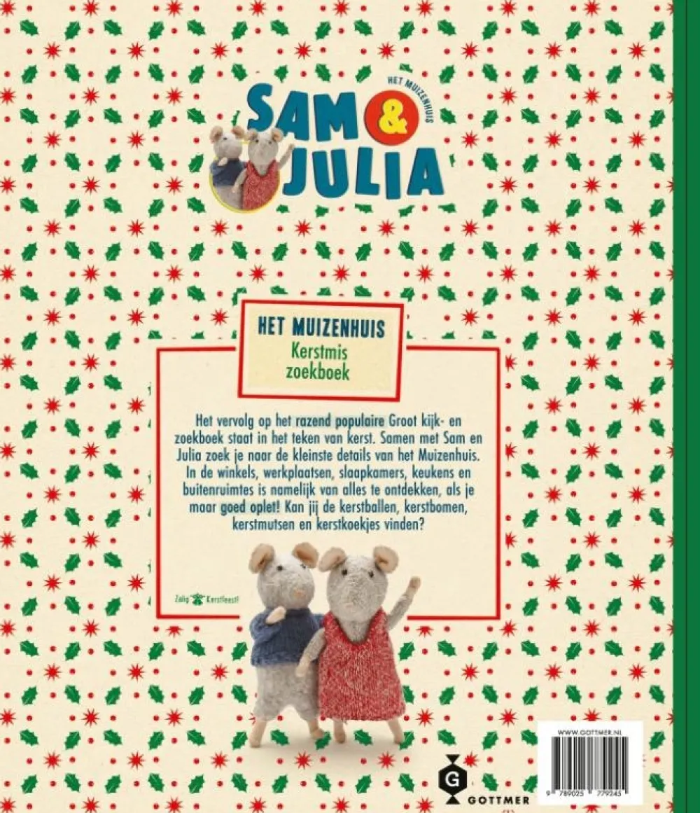 Sam&Julia Het Muizenhuis Het Muizenhuis|Prentenboeken^Kerstmis Zoekboek