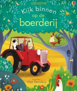Uitgeverij Usborne Bekijk Alles^Kijk binnen op de boerderij
