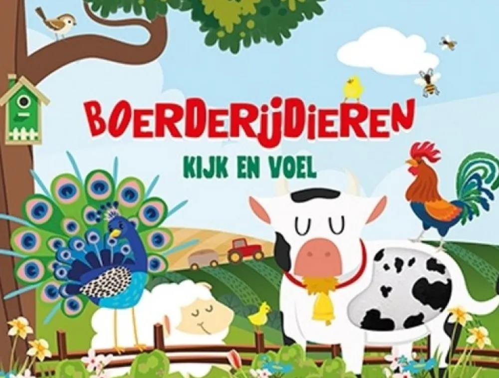 De Lantaarn Voelboeken|Bekijk Alles^Kijk en voel Boerderijdieren