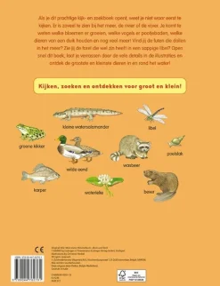 Houtendiershop Kleuterboeken^Kijk- en zoekboek bij het water