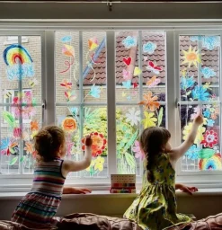 Kitpas Creatief^Rijstwax (Raam)Krijt Medium Set 6-delig