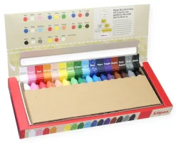 Kitpas Creatief^Rijstwax (Raam)Krijt Medium Set 16-delig