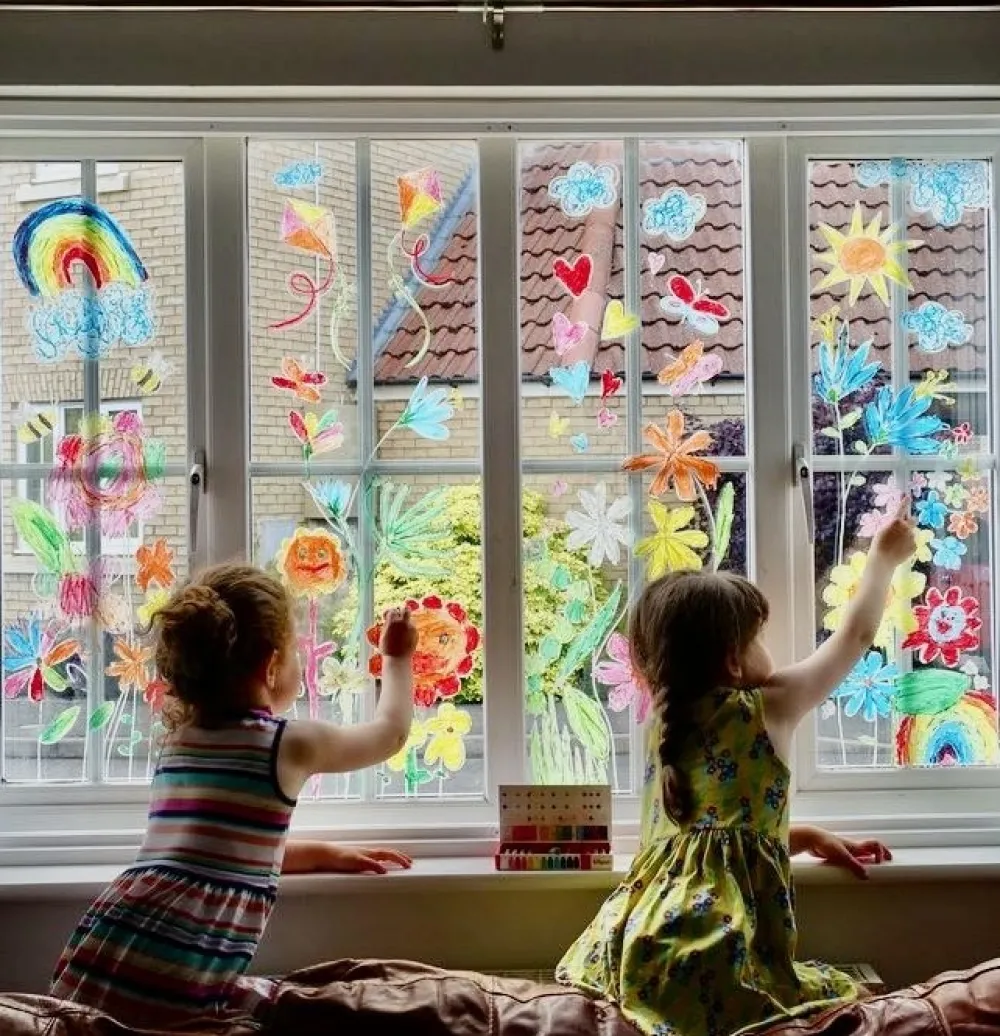 Kitpas Creatief^Rijstwax (Raam)Krijt Medium Set 16-delig