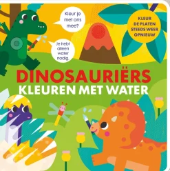 Image Books Kleurboeken^Kleuren met water Dino's