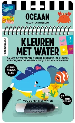 Houtendiershop Kleurboeken^Kleuren met Water Oceaan