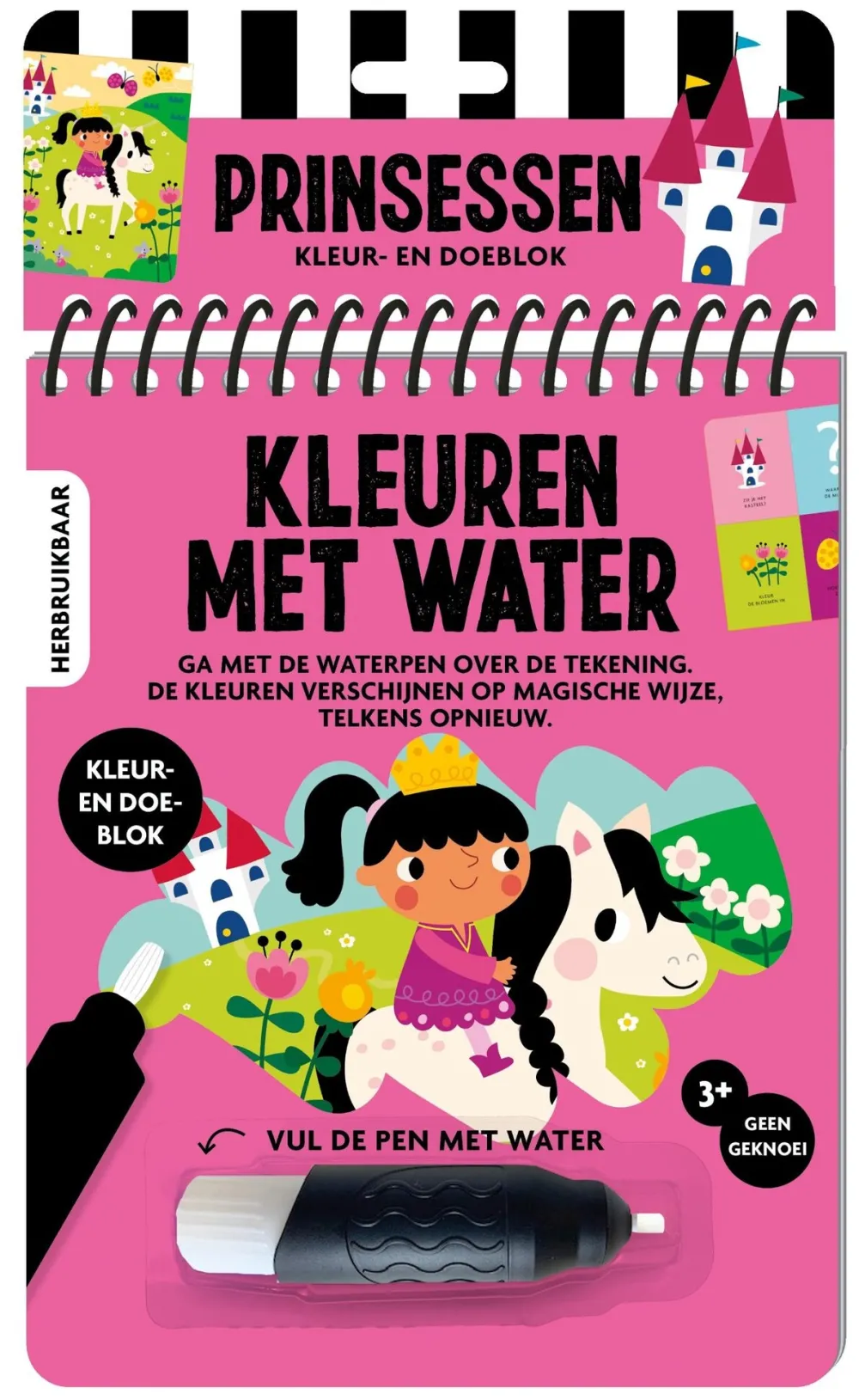 Image Books Kleurboeken^Kleuren met water Prinsessen