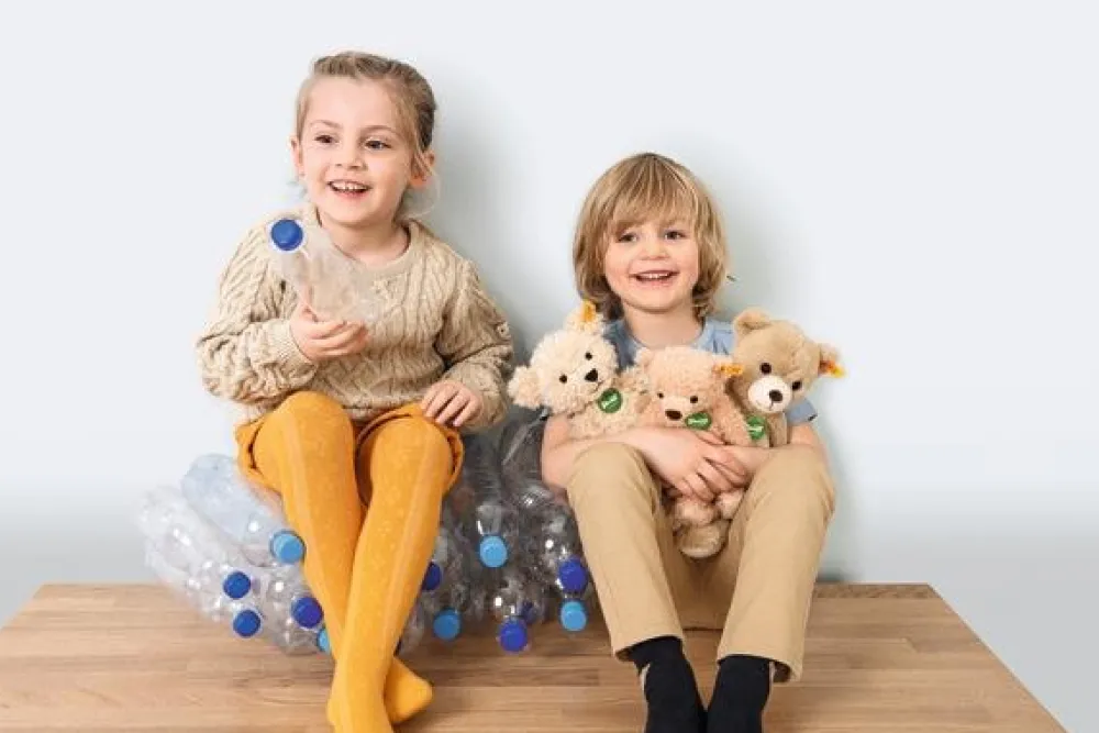 Steiff Bekijk Alles^Knuffel Teddies for Tomorrow Tom Teddybeer 30 cm