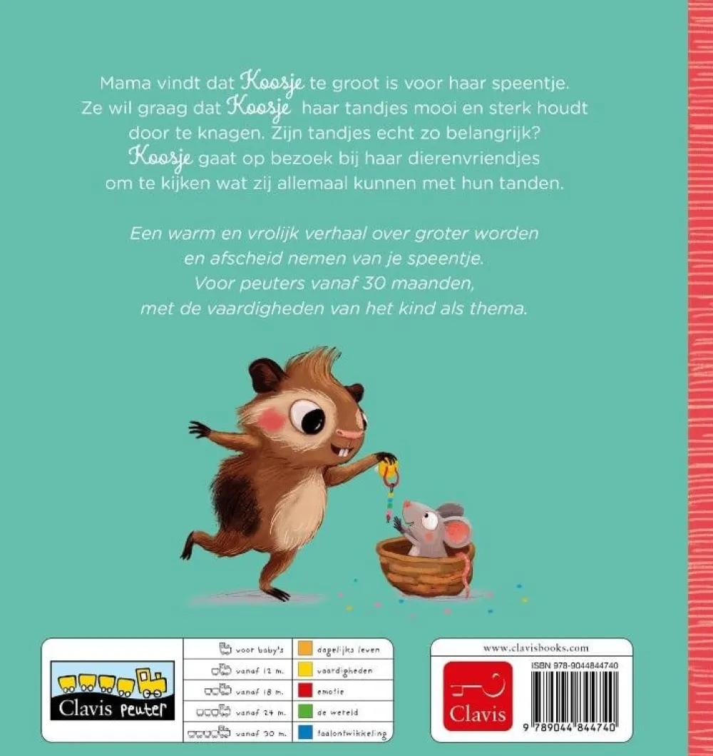Clavis Peuterboeken^Koosje heeft een speentje