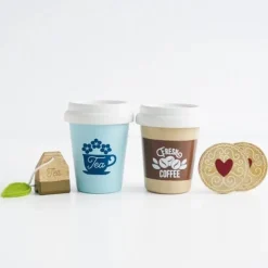 Le Toy Van Pretend Play / Rollenspel^Coffee en Tea To Go Set 2-delig