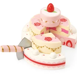 Le Toy Van Pretend Play / Rollenspel^Strawberry Wedding Cake