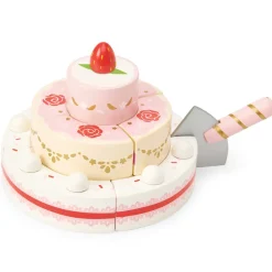 Le Toy Van Pretend Play / Rollenspel^Strawberry Wedding Cake