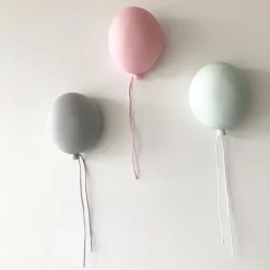Houtendiershop Lampen^Lello Kids Balloon Wall Tap Light Small Baby Grey