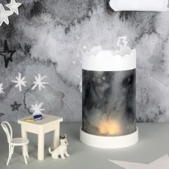 Houtendiershop Lampen^Lello Kids Table Lamp Night Sky LED