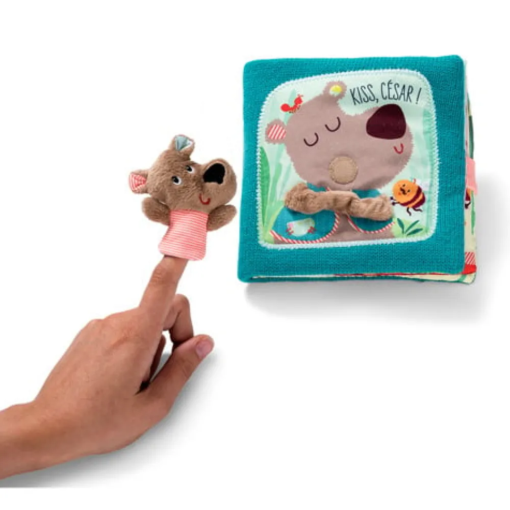 Lilliputiens Voelboeken^Lilliputien Voelboek Knuffels van César