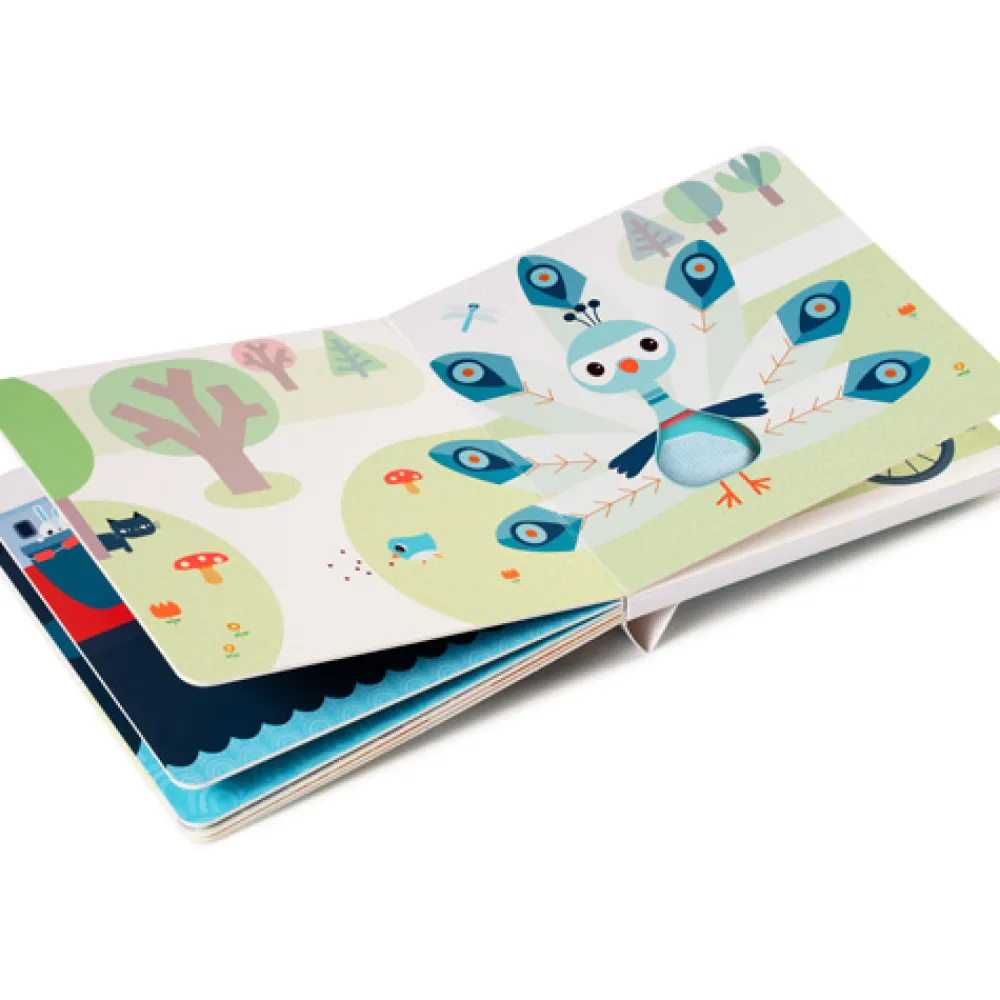 Lilliputiens Voelboeken^Lilliputien Vrooom Voelboek met Geluid