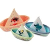 Lilliputiens Babyspeelgoed|Jack^Badspeelgoed 3 Bootjes Jungle